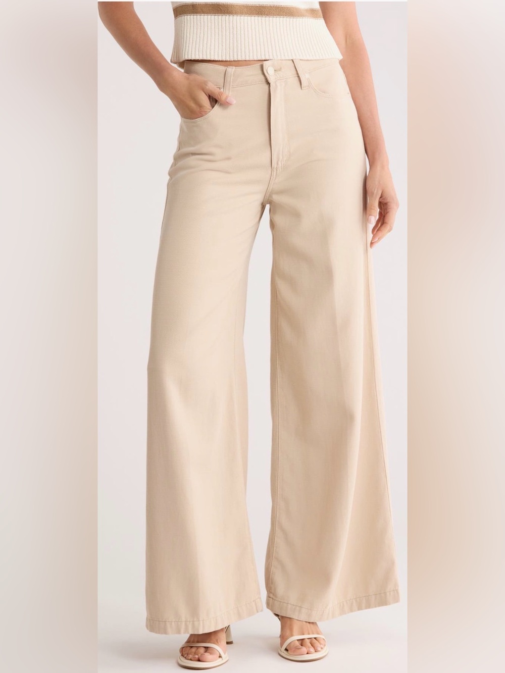 PAIGE Lennie Wide Leg Jeans